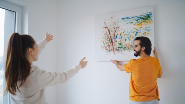 Artwork Hanging in Lawton
