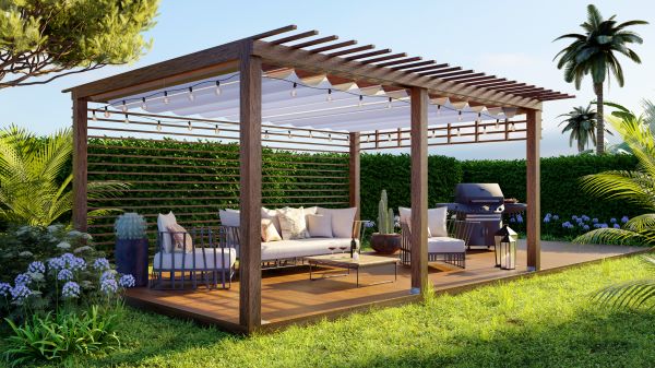Pergola Assembly in Lawton