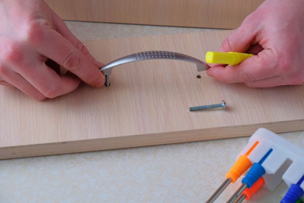 Drawer Handle Installation in Lawton