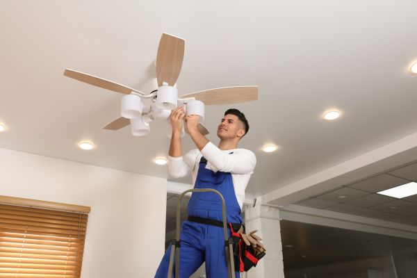 Ceiling Fan Bulb Replacement in Lawton