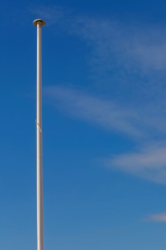 Flagpole Installation detail